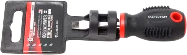 Отвертка ForceKraft Profi S2 SL6.5х38мм 27 158 / FK-7036538 - фото