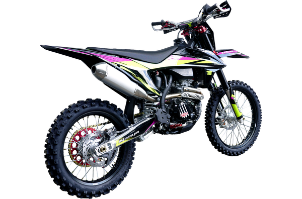 Мотоцикл BSE T8 Neon Storm / B0T8KF025HGH2