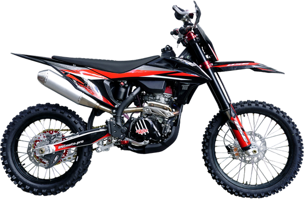 Мотоцикл BSE T8 Red Storm / B0T8KF025HRH2 - фото