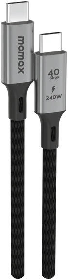 Кабель Momax Elite USB-C/USB-C / DC39D - фото