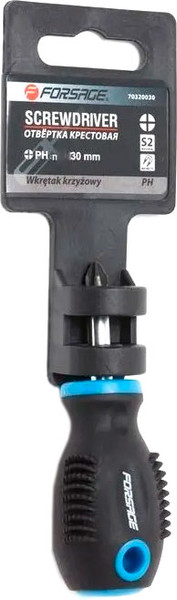 Отвертка Forsage Profi S2 PH1.0х30мм / F-70310030 - фото