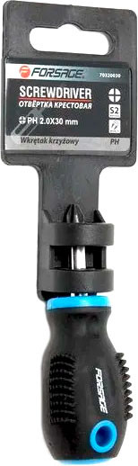 Отвертка Forsage Profi S2 PH2.0х30мм / F-70320030 - фото