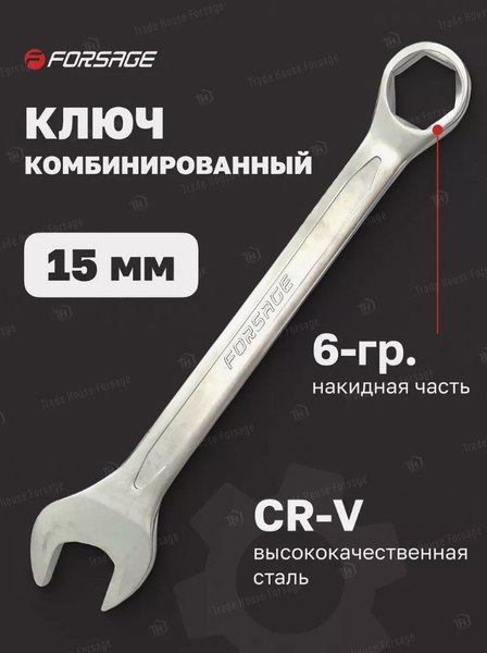 Гаечный ключ Forsage F-75515H
