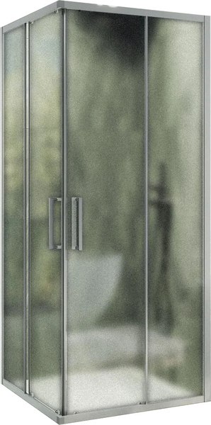 Душевой уголок MaybahGlass MGY-1327-5 (сатин стекло/хром матовый) - фото