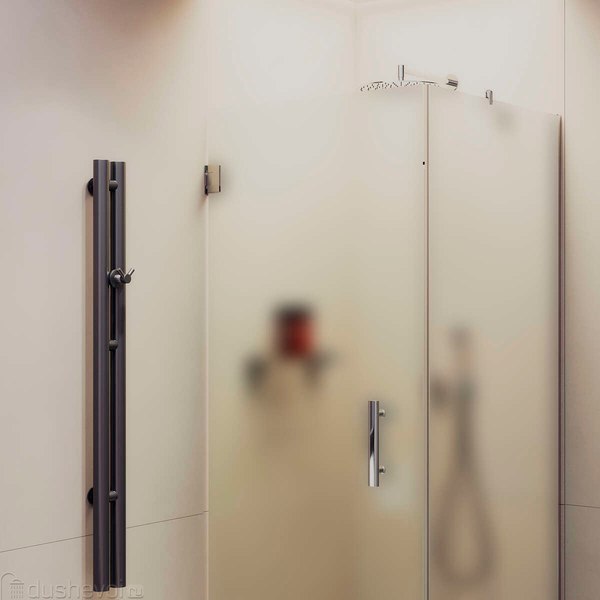 Душевой уголок MaybahGlass MGY-1305-4 (сатин стекло/хром глянцевый)