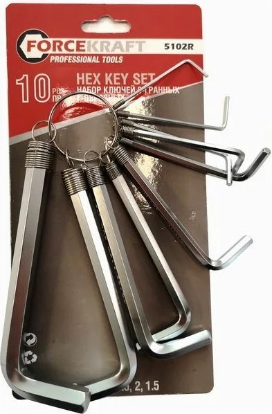 Набор ключей RockForce FK-5102R - фото
