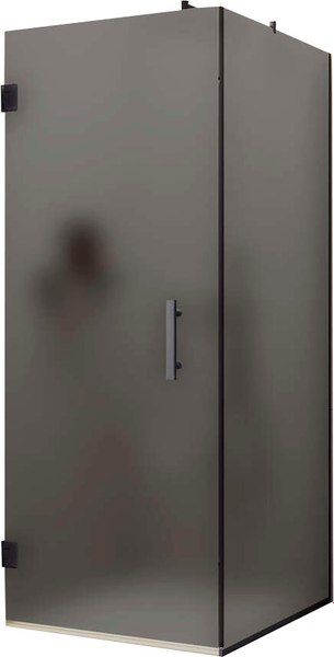 Душевой уголок MaybahGlass MGY-1310-6 (графит матовый стекло/черный) - фото