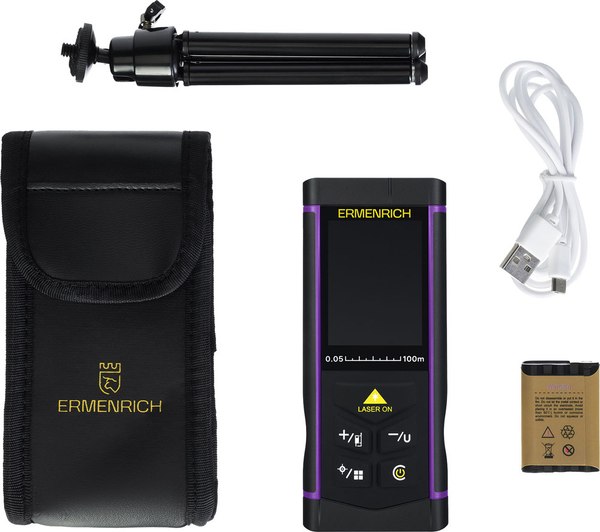 Лазерный дальномер Ermenrich LR100 / 84652