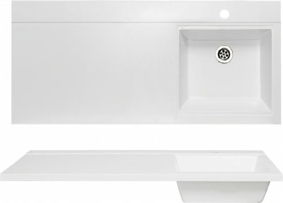 Умывальник Runo Гамма 105 лайт с левым крылом