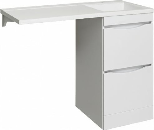 Умывальник Runo Гамма 105 лайт с левым крылом