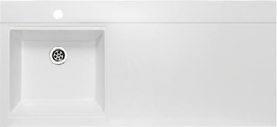 Умывальник Runo Гамма 105 лайт с правым крылом - фото