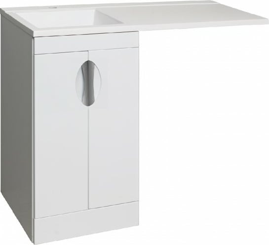 Умывальник Runo Гамма 105 лайт с правым крылом