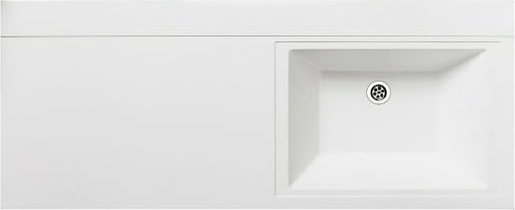 Умывальник Runo Гамма 120 лайт с левым крылом - фото