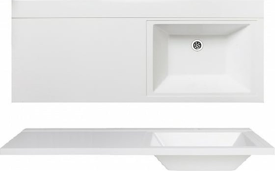 Умывальник Runo Гамма 120 лайт с левым крылом