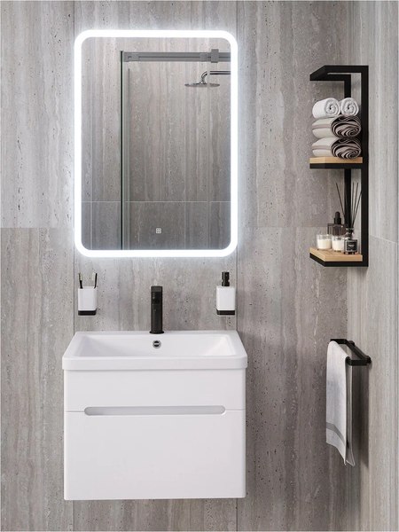 Зеркало Runo Руан Led 60х80 - фото