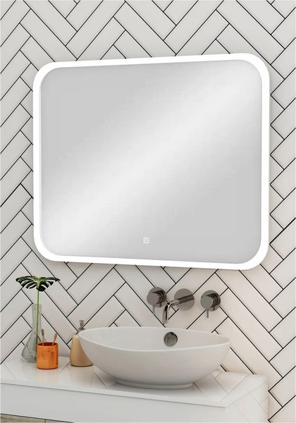 Зеркало Runo Руан Led 100х80 (с подсветкой)