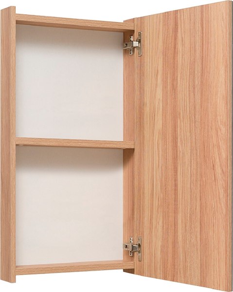 Шкаф с зеркалом для ванной Runo Лада 40