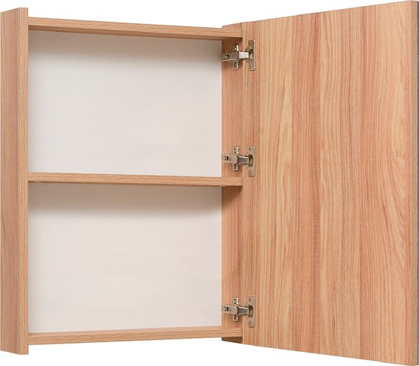 Шкаф с зеркалом для ванной Runo Лада 50