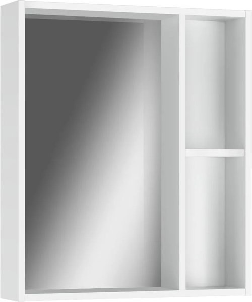 Шкаф с зеркалом для ванной Айсберг Агата 60 DA6702HZ