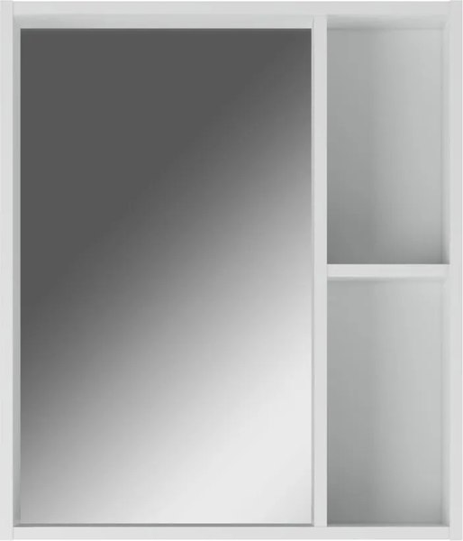 Шкаф с зеркалом для ванной Айсберг Агата 60 DA6702HZ