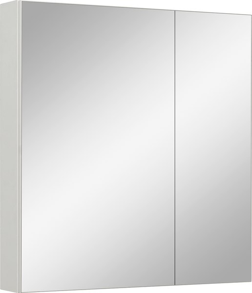 Шкаф с зеркалом для ванной Runo Лада 60