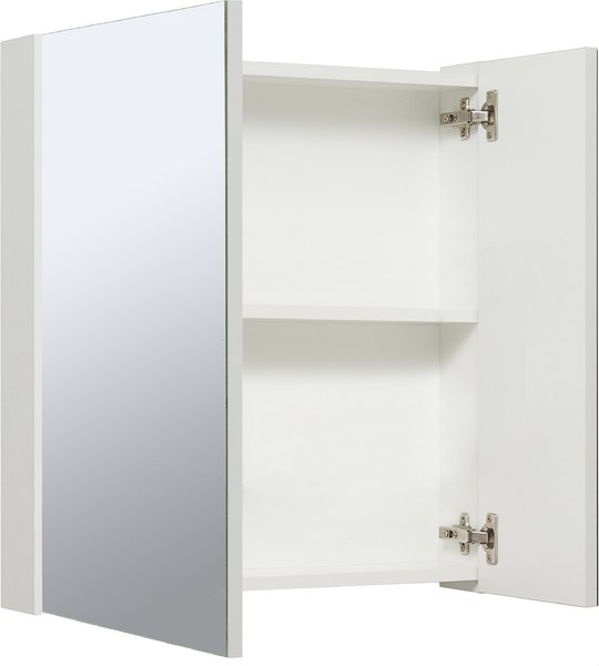 Шкаф с зеркалом для ванной Runo Лада 60