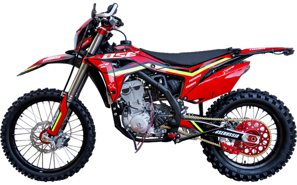 Мотоцикл BSE Z8 Rapid Red / B0Z8NF015HRH2