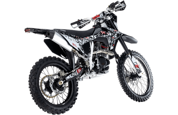 Мотоцикл BSE Z10 L Graffiti White / BZ10KC030HRH2