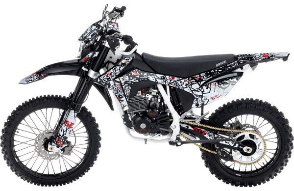 Мотоцикл BSE Z10 L Graffiti White / BZ10KC030HRH2