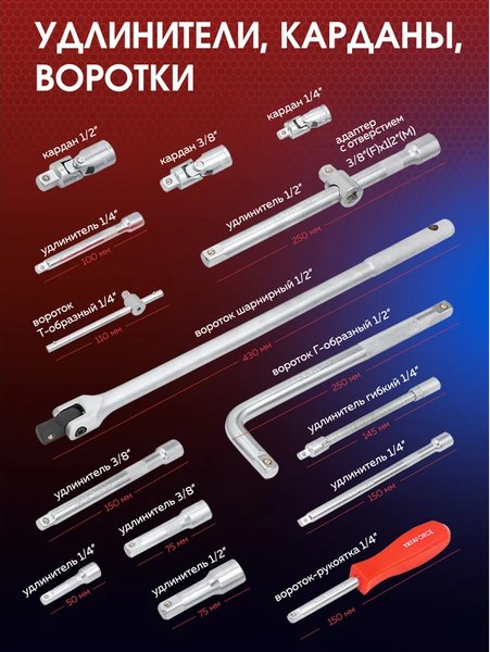 Универсальный набор инструментов Yataforce YF-41421-5