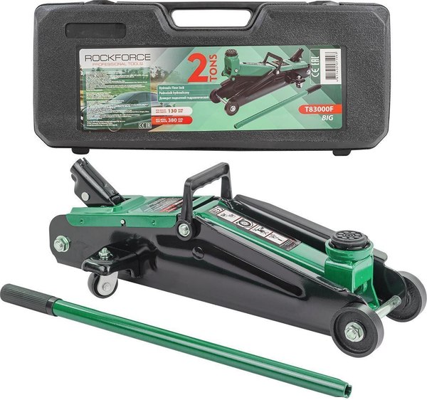 Подкатной домкрат RockForce 54 652 / RF-T83000F BIG - фото
