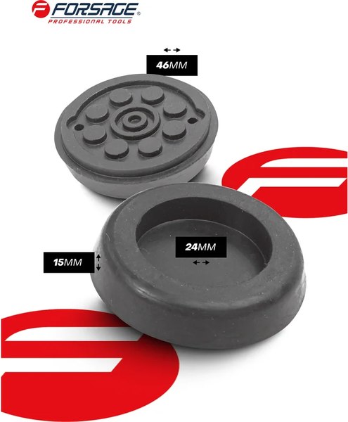 Подкатной домкрат Forsage 54 654 / F-T83000F BIG