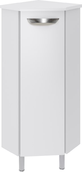 Тумба для ванной Runo 30 угловой правый - фото