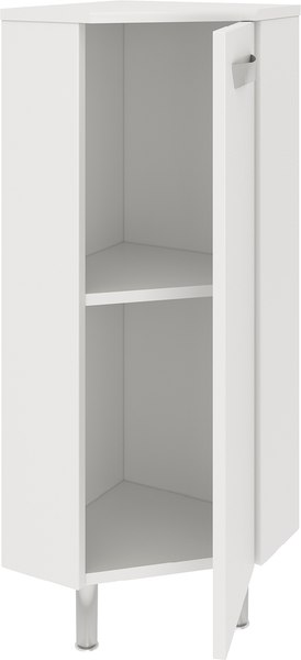 Тумба для ванной Runo 30 угловой правый