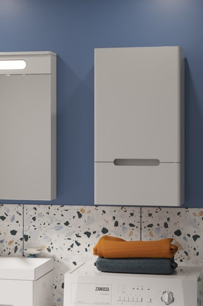 Шкаф для ванной Runo Парма 40 правый - фото