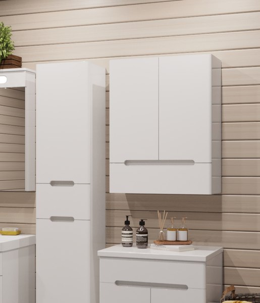 Шкаф для ванной Runo Парма 50 - фото