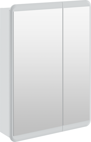 Шкаф с зеркалом для ванной Runo Эрика 60