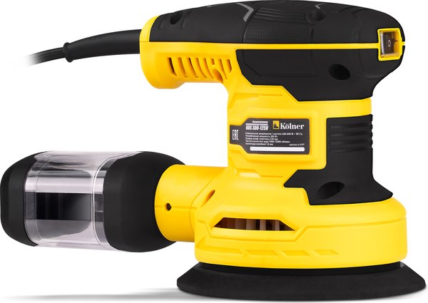 Эксцентриковая шлифовальная машина Kolner KOS 300-125V