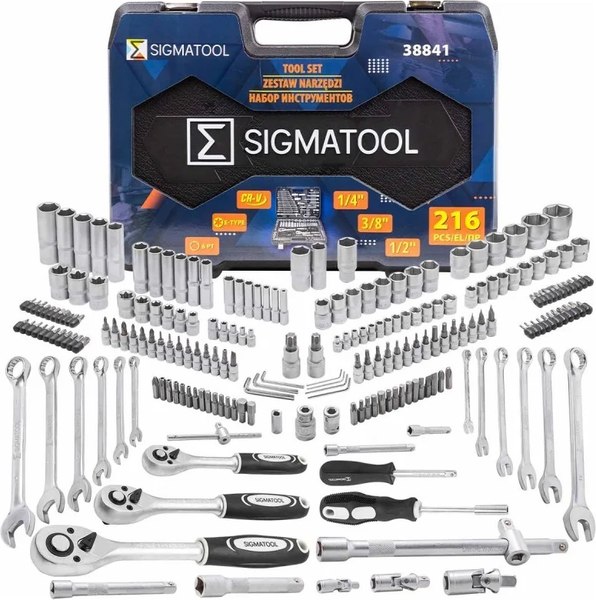 Универсальный набор инструментов Sigmatool 38841 - фото