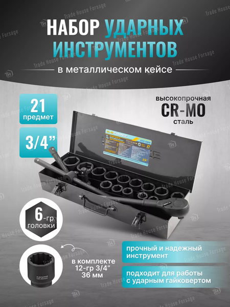 Универсальный набор инструментов ILOforce IF-6212-5MPB 