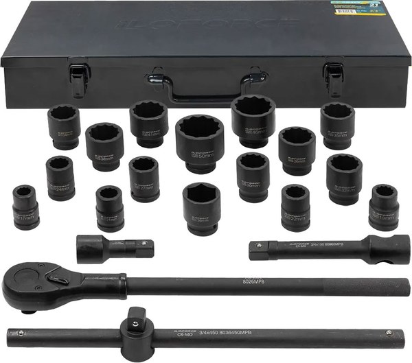 Универсальный набор инструментов ILOforce 58 980 / IF-6212-9MPB - фото