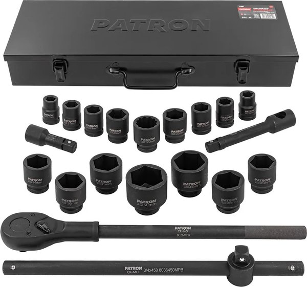 Универсальный набор инструментов Patron P-6212-5MPB - фото