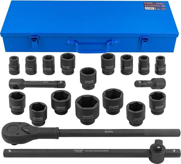 Набор головок слесарных Forsage F-6212-5MPB(59086) - фото