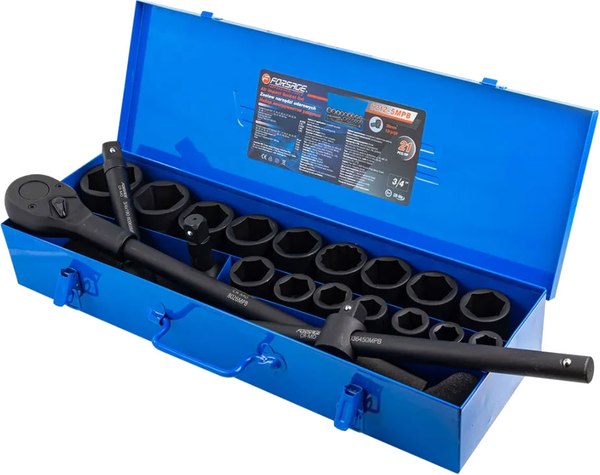 Набор головок слесарных Forsage F-6212-5MPB(59086)