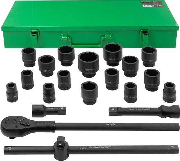 Универсальный набор инструментов RockForce RF-6212-9MPB - фото