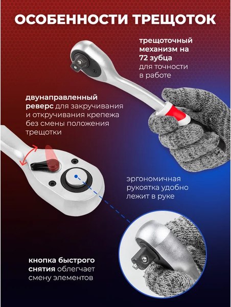 Универсальный набор инструментов Yataforce YF-4992-5