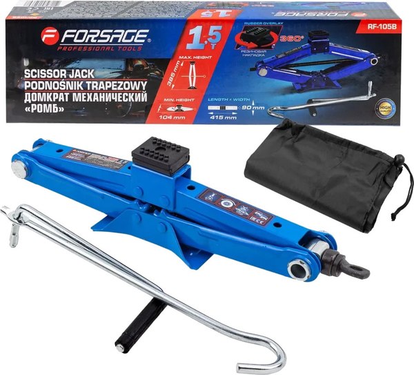 Ромбический домкрат Forsage F-RF-105B - фото