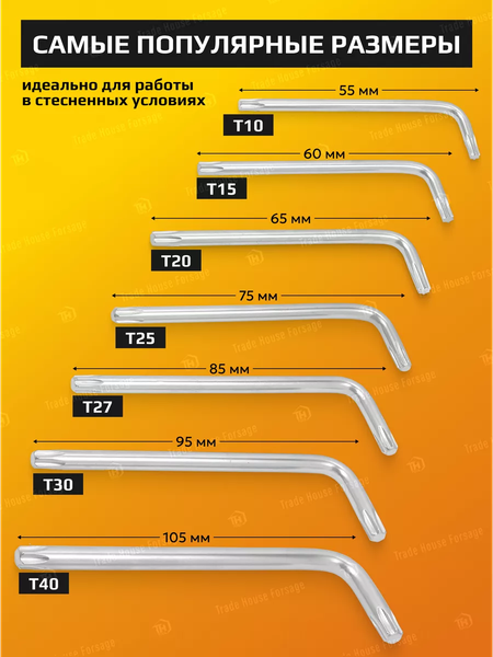 Набор ключей JCB 5071