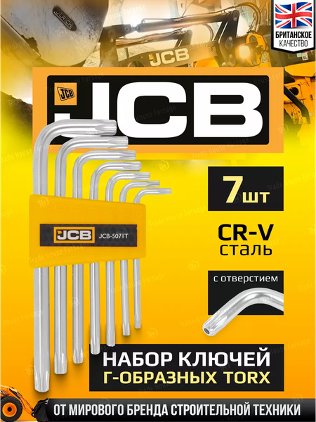 Набор ключей JCB 5071T