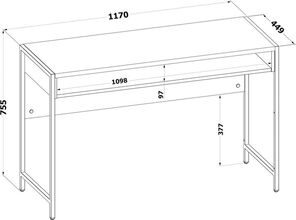 Письменный стол Сокол-Мебель СПМ-401